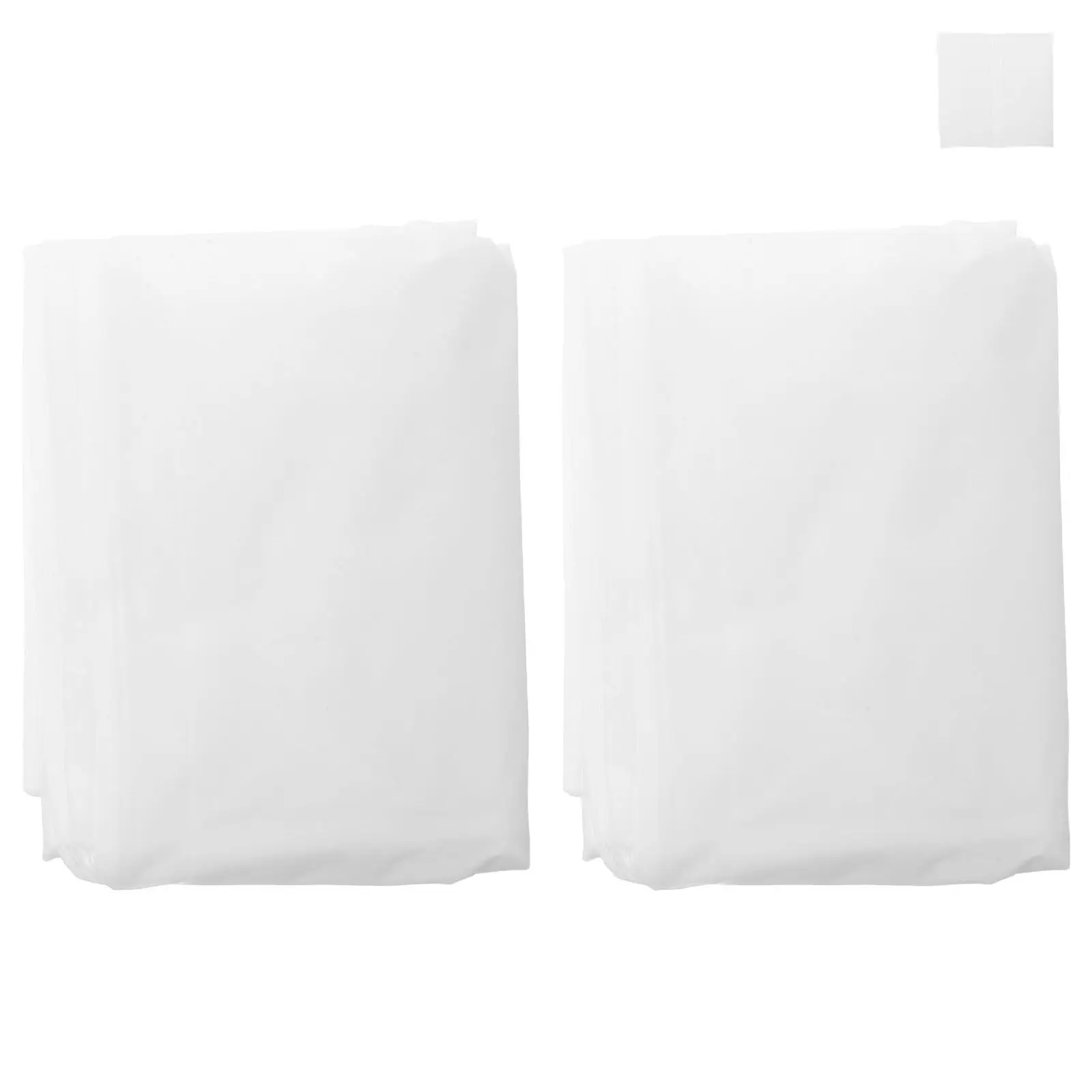 2Sets Translucent Closet Dust Cover Wardrobe Storage Cover Dustproof Clothes Protector Hanging Rack Open Closet Bedroom