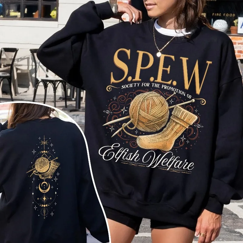 Wizard SPEW Club Shirt, Magic School T Shirt, Fantasy Novel Apparel, Gift For Book Lover