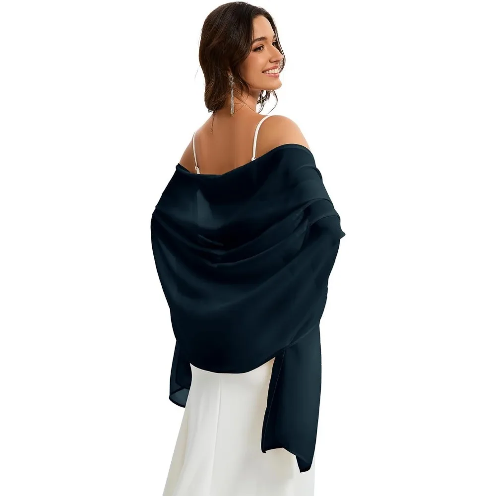 

Shawls and Wraps for Women Evening Formal Dresses Chiffon Wedding Shawl Wraps Scarve