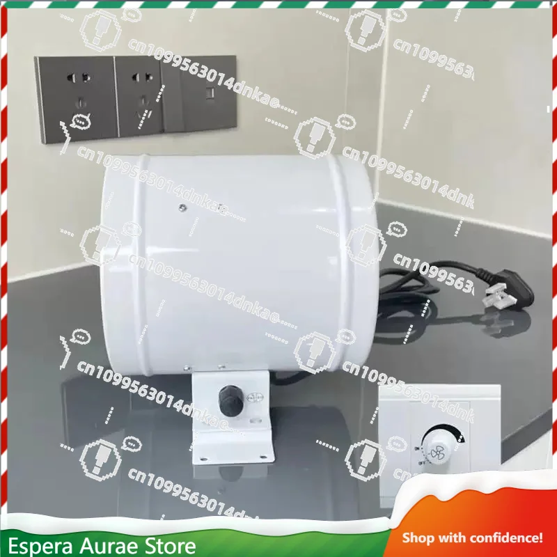 oblique-flow-pressurized-fan-silent-powerful-blower-waterproof-pipe-fan-for-moxibustion-smoke-steam-oil-fume-exhaust