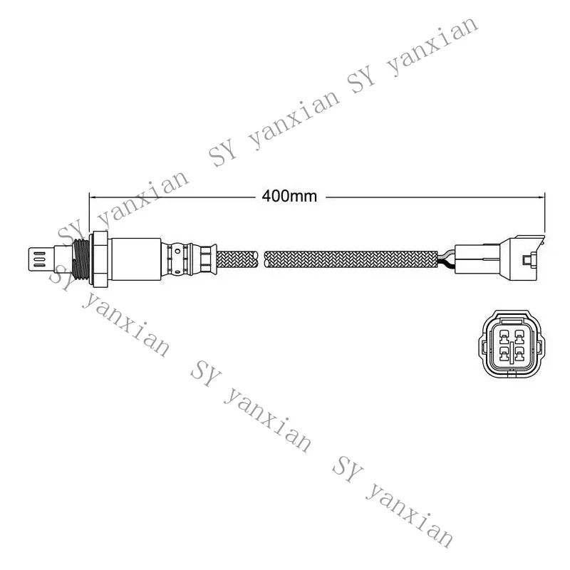 SY+ Oxygen Sensor O2 For Suzuki SX4 2006-2010 RW420 J20A EGO-575