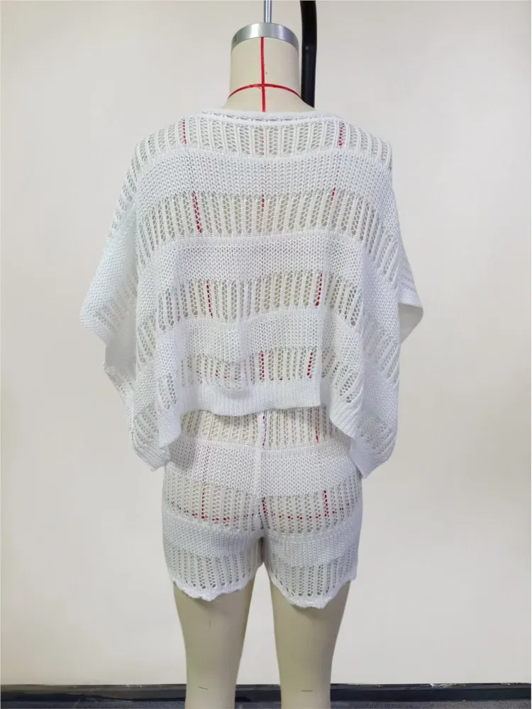 ชุดบิกินี่ 2 ชิ้นสำหรับผู้หญิง ปี 2026 พร้อมเสื้อคลุมชายหาด กางเกงขาสั้นเอวสูง ชุดว่ายน้ำเซ็กซี่สำหรับผู้หญิง