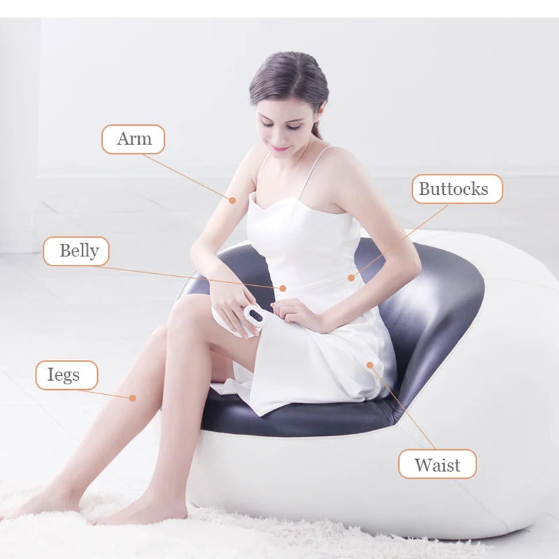 Customized Logo Handheld EMS body slimming device burning machine fat burner body shaping massager