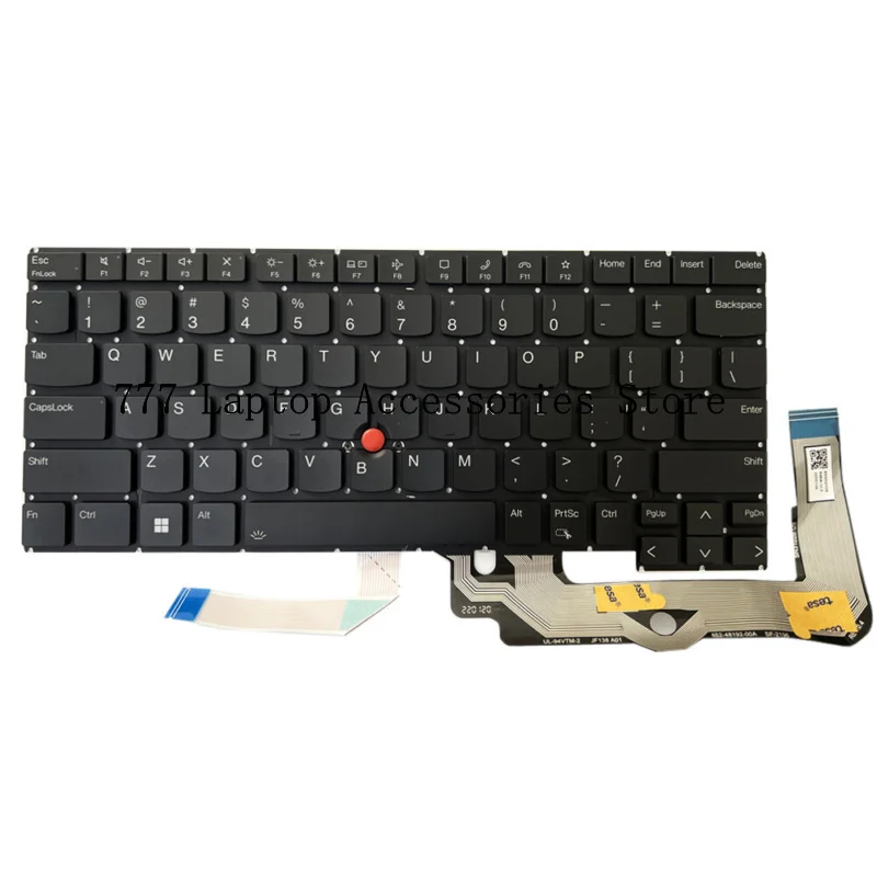 US Replacement Keyboard for Lenovo ThinkPad T14s Gen 3 21BR 21BS SN21D68484