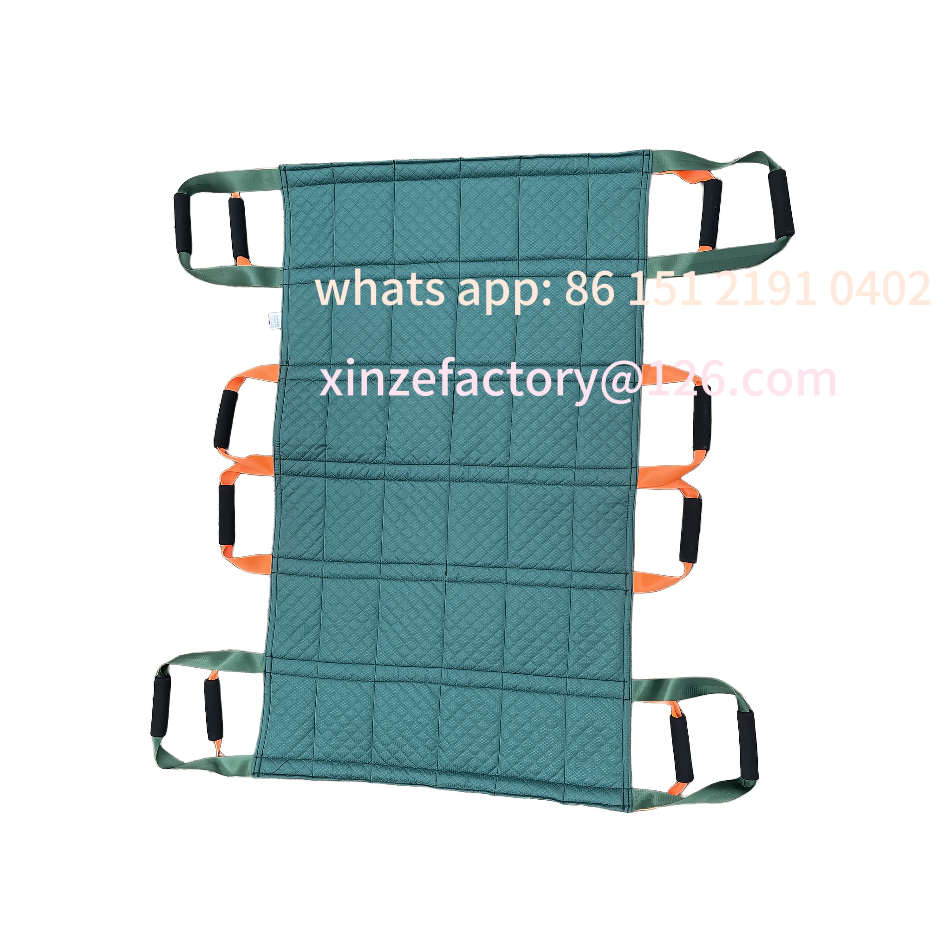 

Customizable Tappetino per trasferimento paziente verde scuro da 1 pezzo con tessuto Oxford in rilievo a 3 strati in nylon