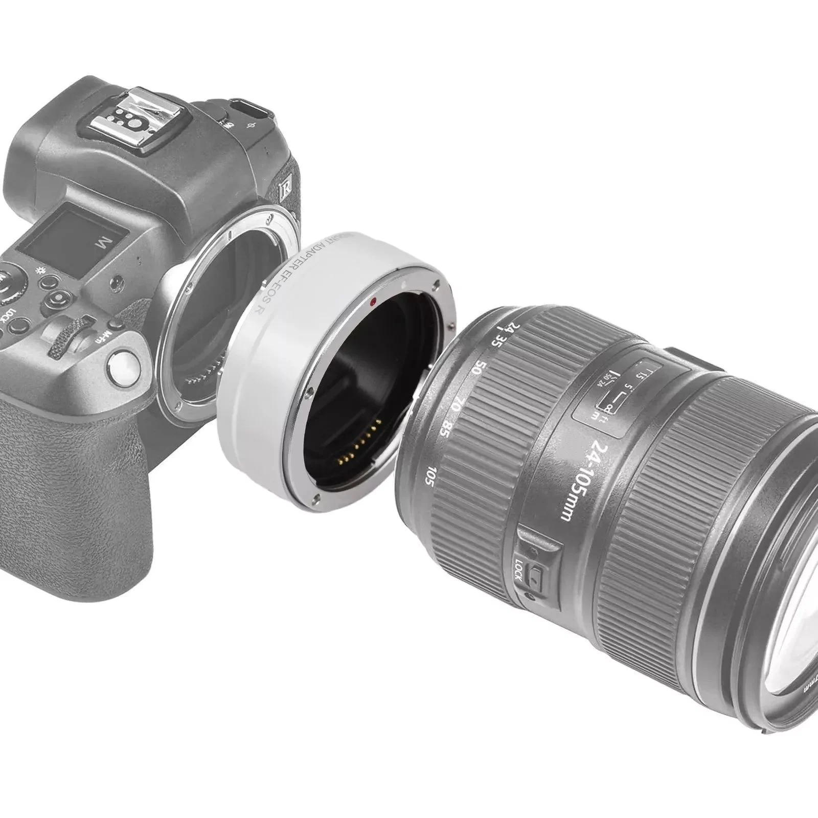 EF-EOSR Autofocus Camera Lens Adapter Ring Voor Canon EF EF-S Lens voor Canon EOS R RF Mount Full Frame Camera Accessoires