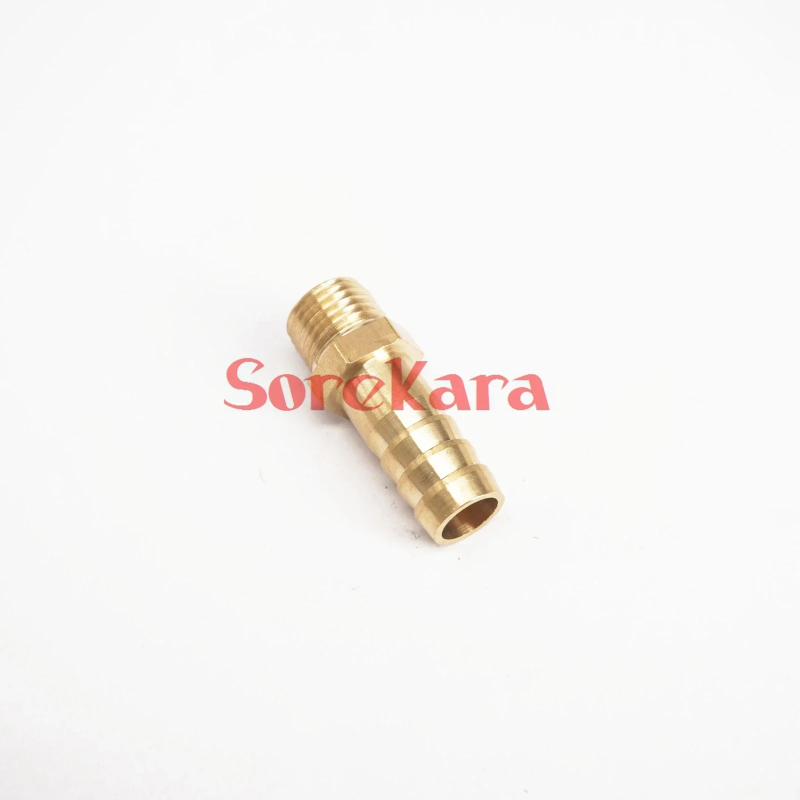 LOT 5 Hose Barb I/D 10mm x M12x1.25 Metric Male Thread Brass coupler Splicer Connector fitting for Fuel Gas Water