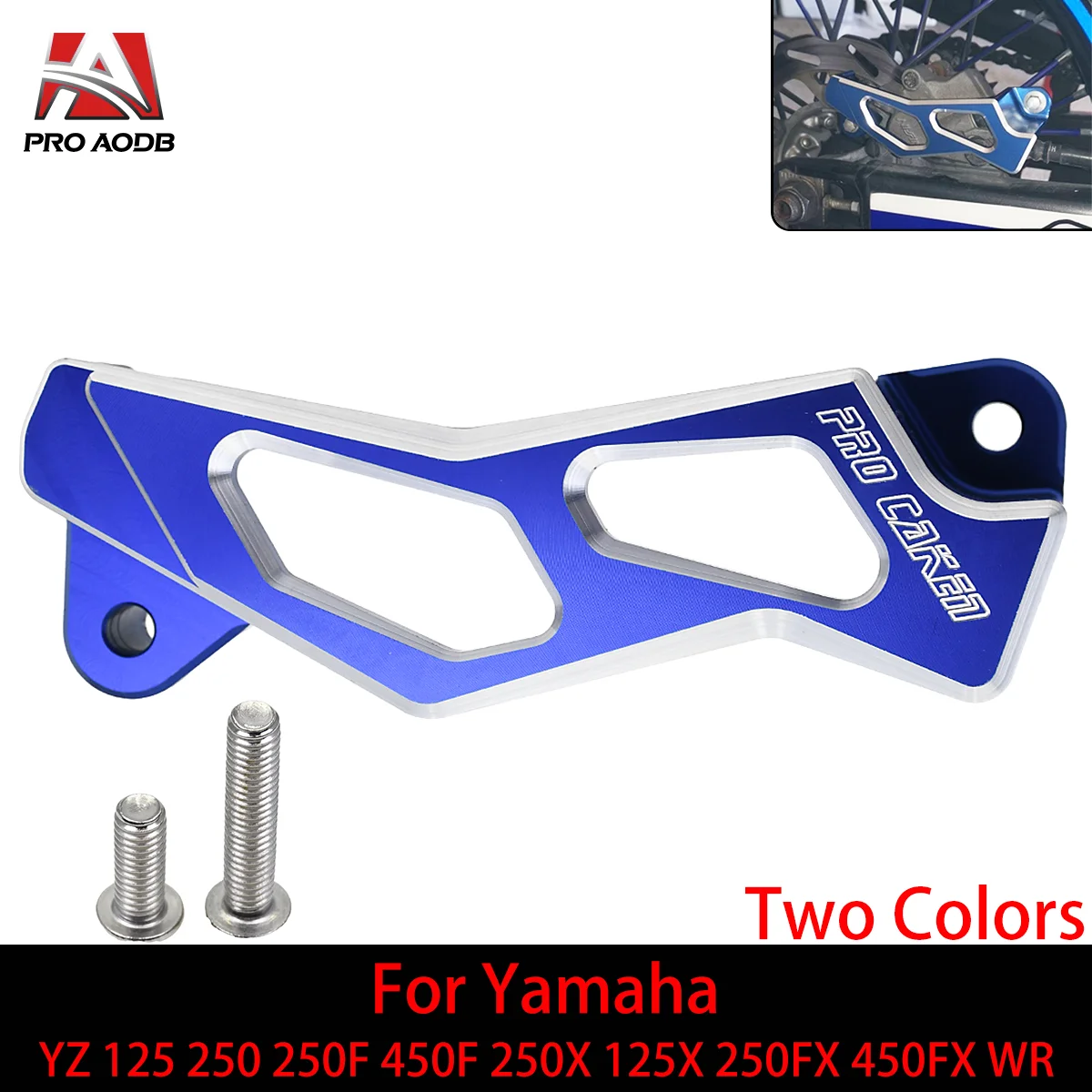 

CNC Aluminum Rear Brake Caliper Guard Protector Cover For Yamaha YZ125 250 250F 450F 250X 125X 250FX 450FX WR250F 450F 250R 250X