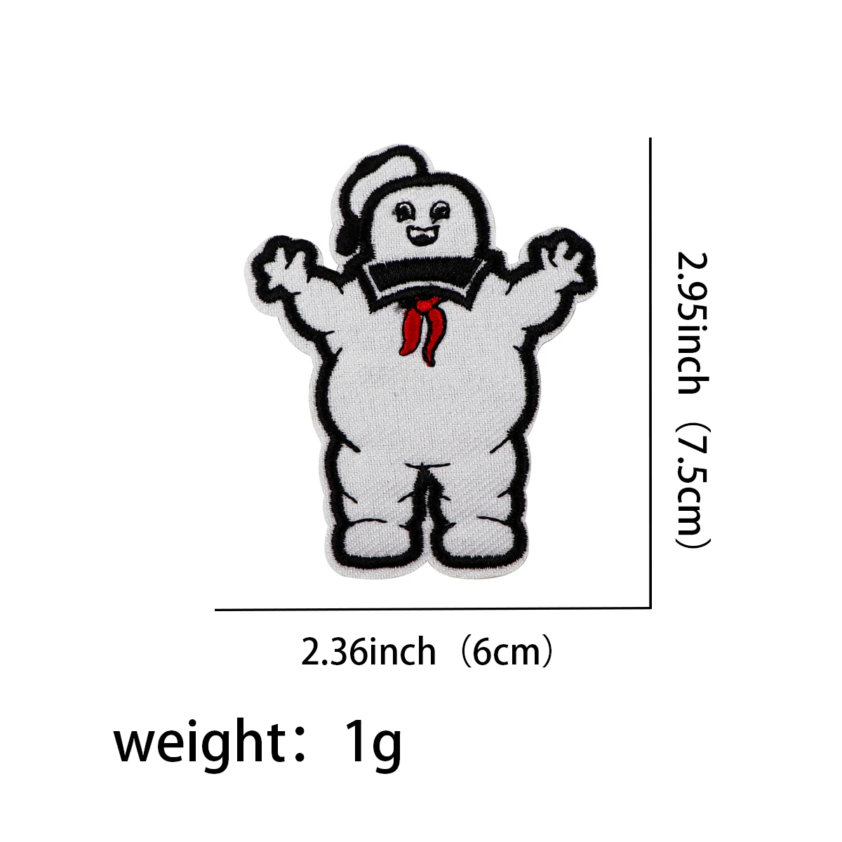 Horror Cartoon Movie Patch Exquisite Embroidered Patch Emblem Iron on Cloth Appliques Thermo Adhesive for Jacket T-shirt DIY