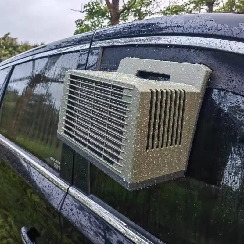 Hanging Window Air Conditioner CAC2.0 Free Air Duct 48V Parking Air Conditioner Tent Car Portable Outdoor Camping Frequency
