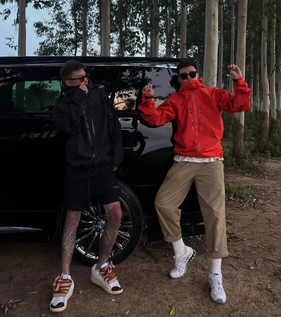 ARC ثلاثة طبقة رجل إمرأة جودة عالية التخييم معطف في الهواء الطلق SV التطريز مقاوم للماء سترة واقية المشي لمسافات طويلة سترات التزلج للجنسين #4