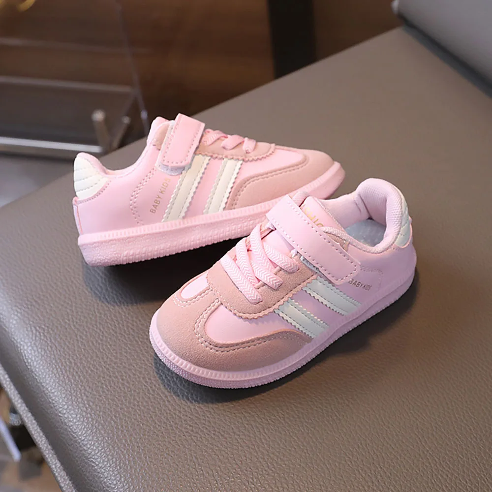 Pmwrun PU Leather Sports Shoes Children's 4