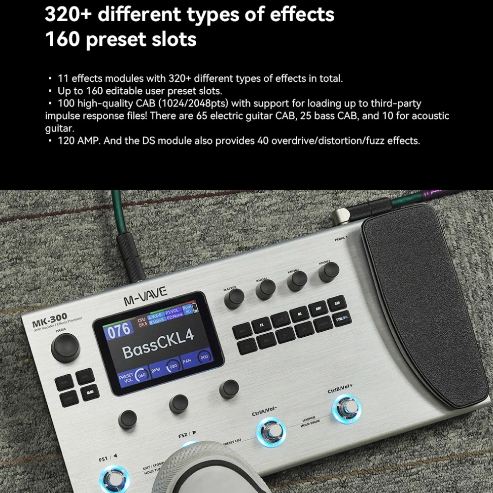 M-VAVE MK-300 Guita…