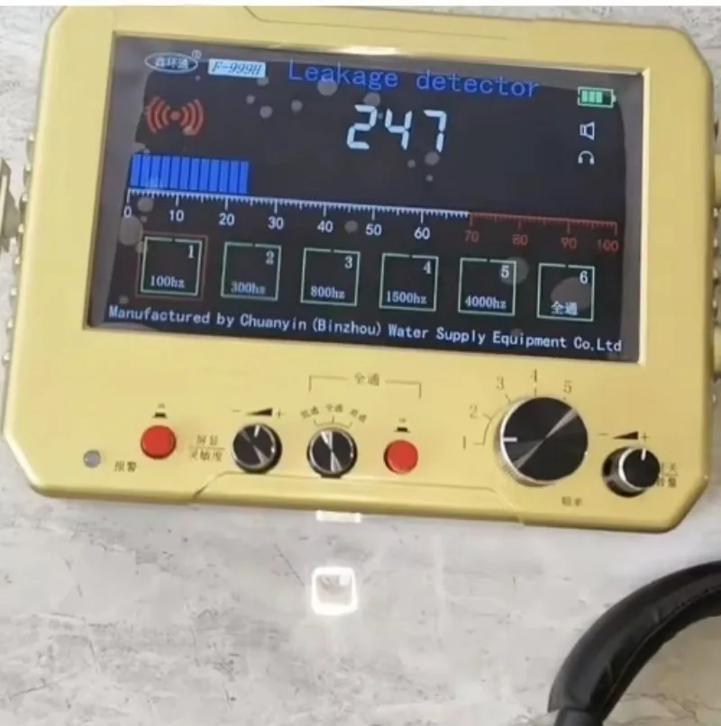 Precision Water Leak Detector Underground Pipe Sensor