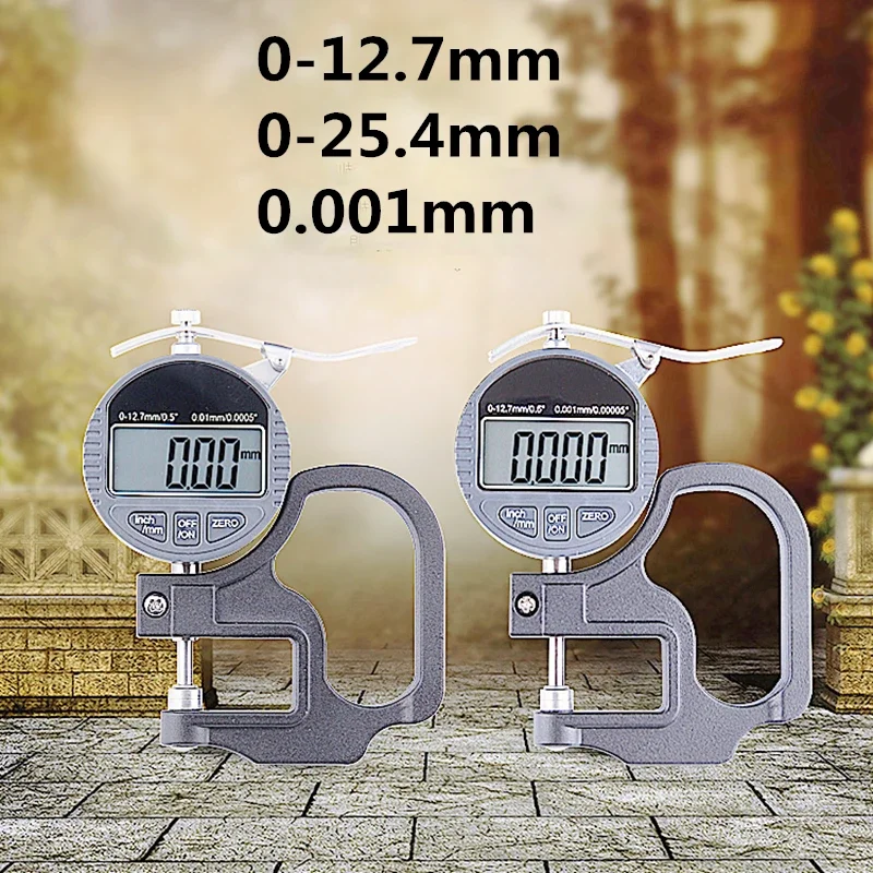 Digital Display Micrometer Thickness Gauge Measurement Tool For Common Rail Injector Shims,    Repair