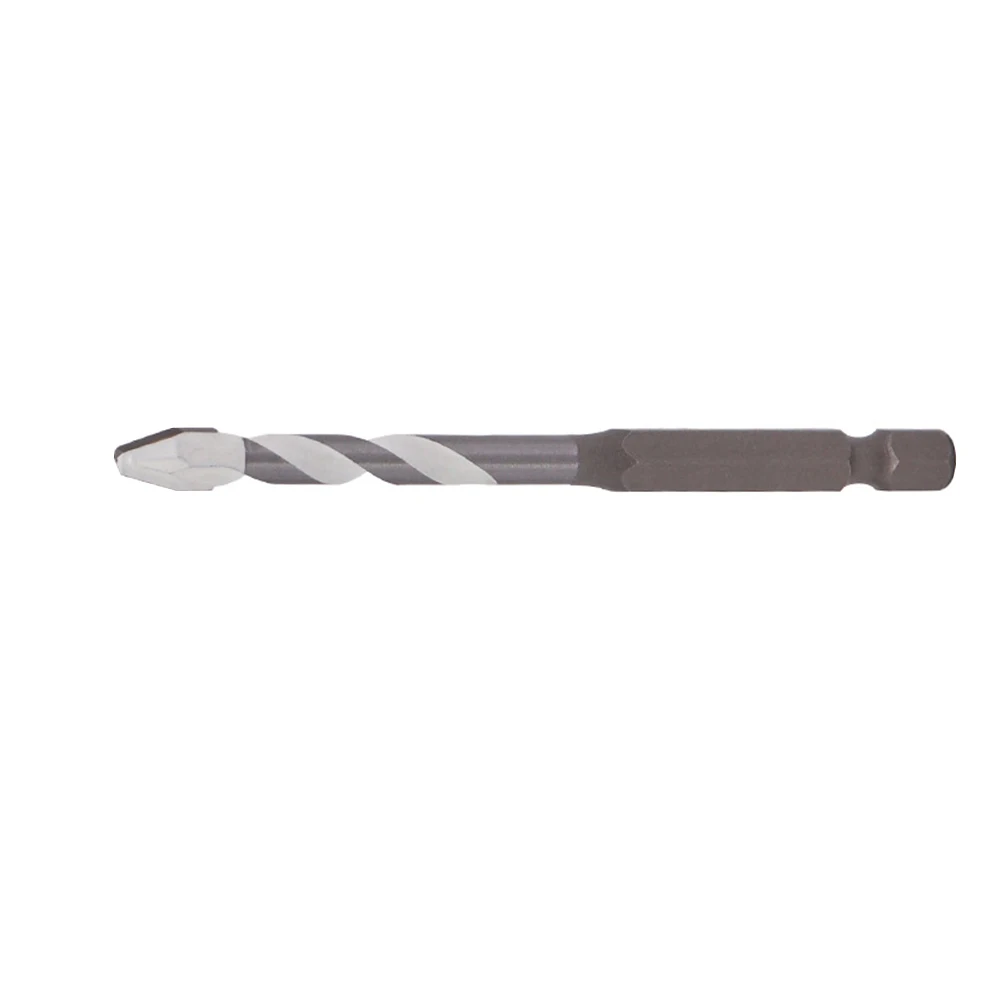 Drywall Drilling Color: Silver Carbide Drill Bit Accurate Positioning Easy To Use Handle 6.35mm (1/4inch) Length 90mm