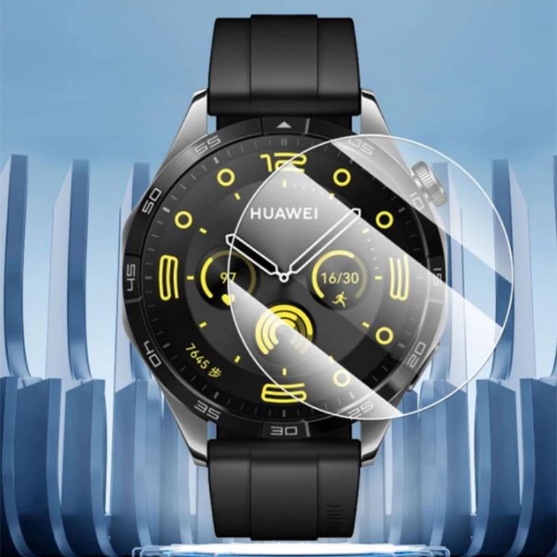 New Waterproof Tempered Glass / PMMA Screen Protector for Huawei Watch GT4 41mm 46mm GT 4