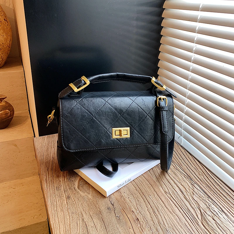 

Изысканная женская большая сумка, кожаная сумка через плечо для женщин, популярный классический дизайн, роскошь