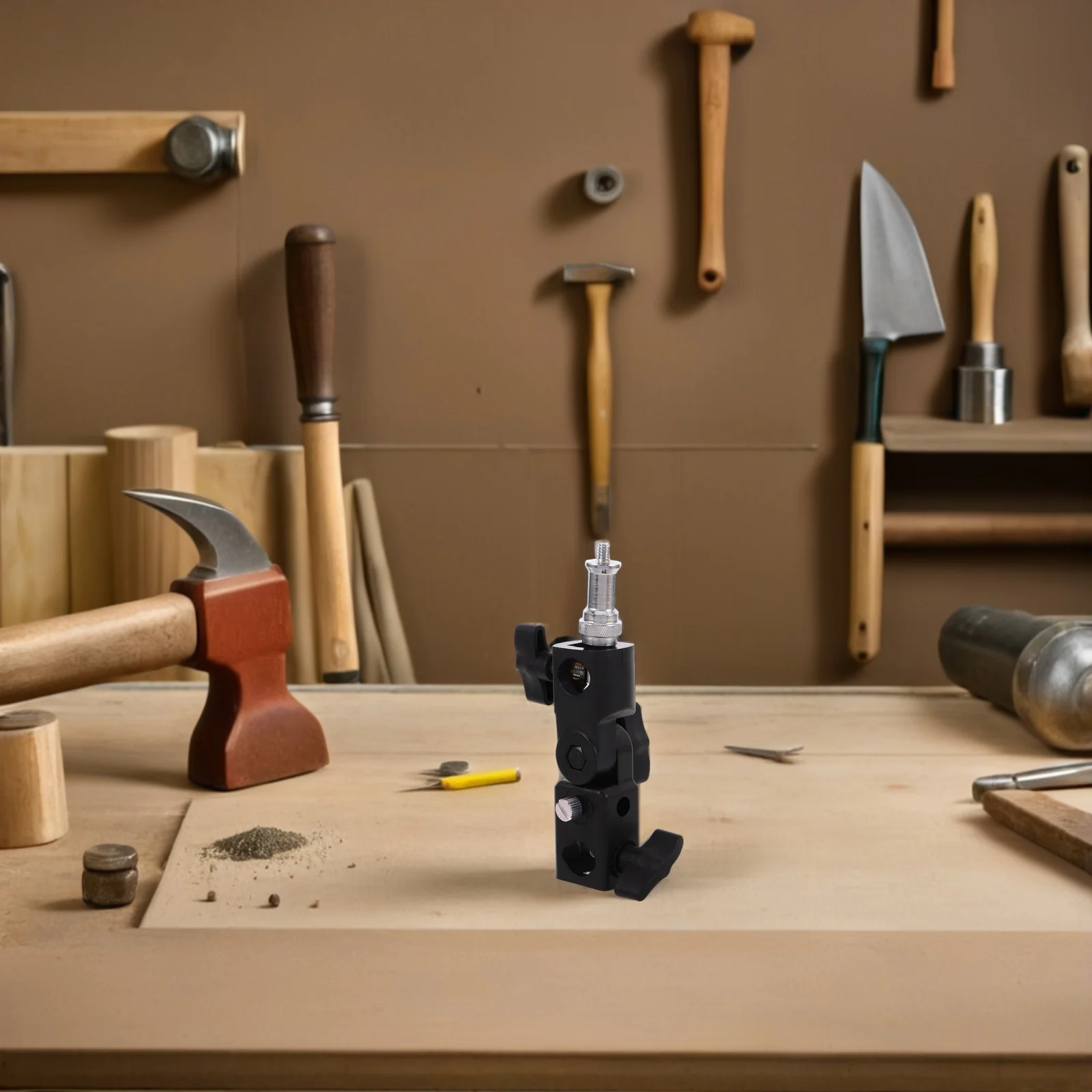 

Photography Light Bracket: Portable Umbrella Mount Stand For Flash Tripod Adapter Kit Compact Outdoor Wedding Use