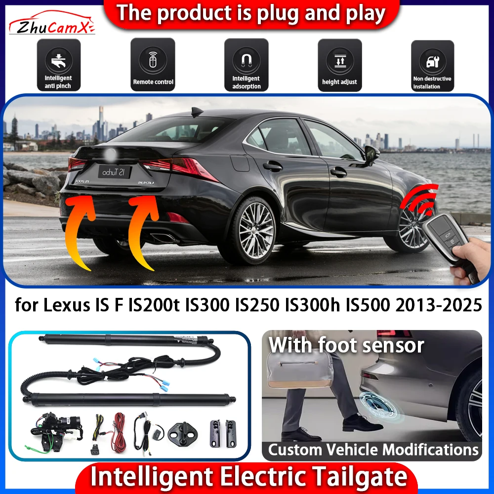

Smart Powered Tailgate System for Lexus IS F IS200t IS300 IS250 IS300h IS500 2013-2025 Automatic Intelligent Trunk Lift Kit