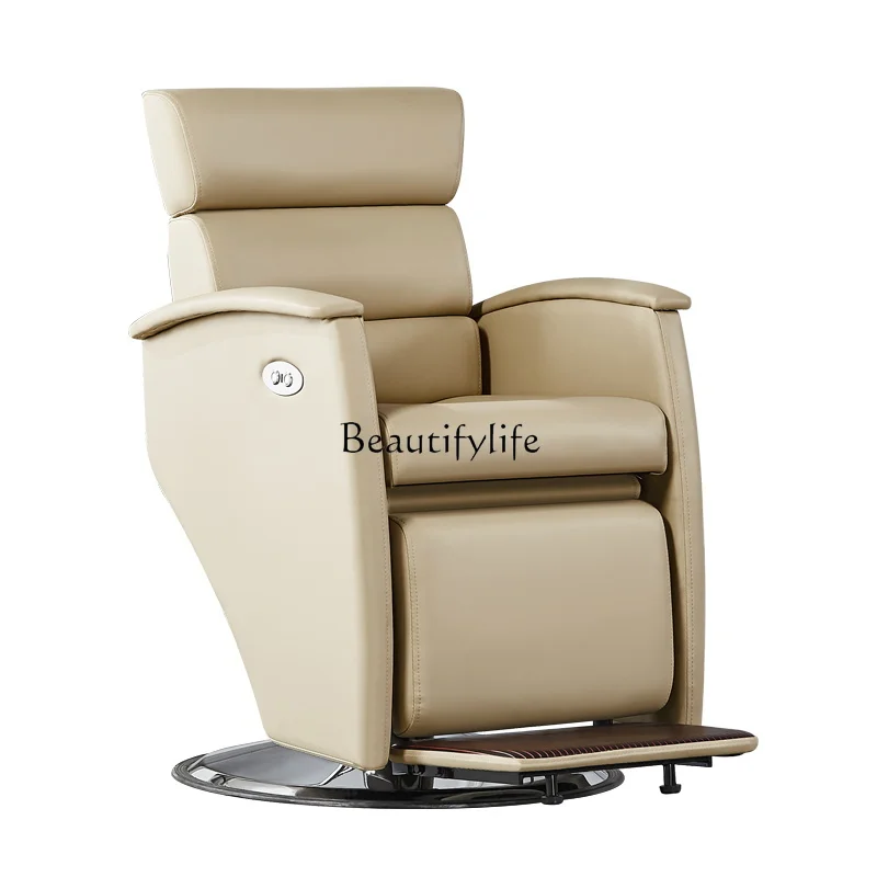 

Intelligent Electric Hairdressing Chair, Reclining Fully Automatic Multi-Functional Barber Chair
