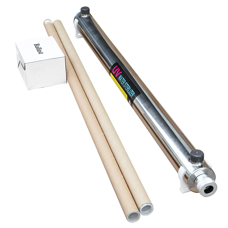 

Swimming Pool Disinfector165W Ultraviolet Water Disinfection UV Lamp Manual Power Swimming Pool Ionizer Household Application