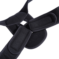 Braces Hunchback Correction Belt Posture Corrector Orthotics Black for Women and