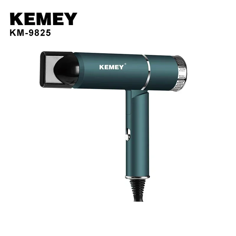 KEMEI KM-9825 Hair Dryer Professional Styling Salon Light Green Electric Hair Dryer Secador De Cabelo Profissional