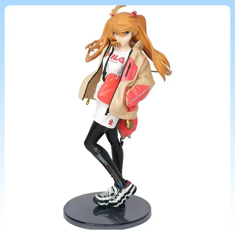 

EVA Rei Asuka Figure Set Part 2 Anime Girl PVC Statue Collectible Model Classic Characters Collectible Gift Anime Desktop Decor