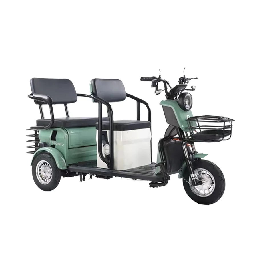 High Speed Electric Tricycle Motorized Cargo 3 Wheel  Bicycle Three Wheel Electric Scooters Bike Electric Tricycle for Passager