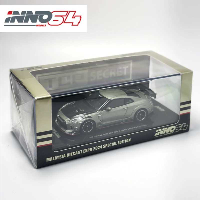 INNO 1:64 GTR R35 TOP SECRET Malaysia Diecast Model Car