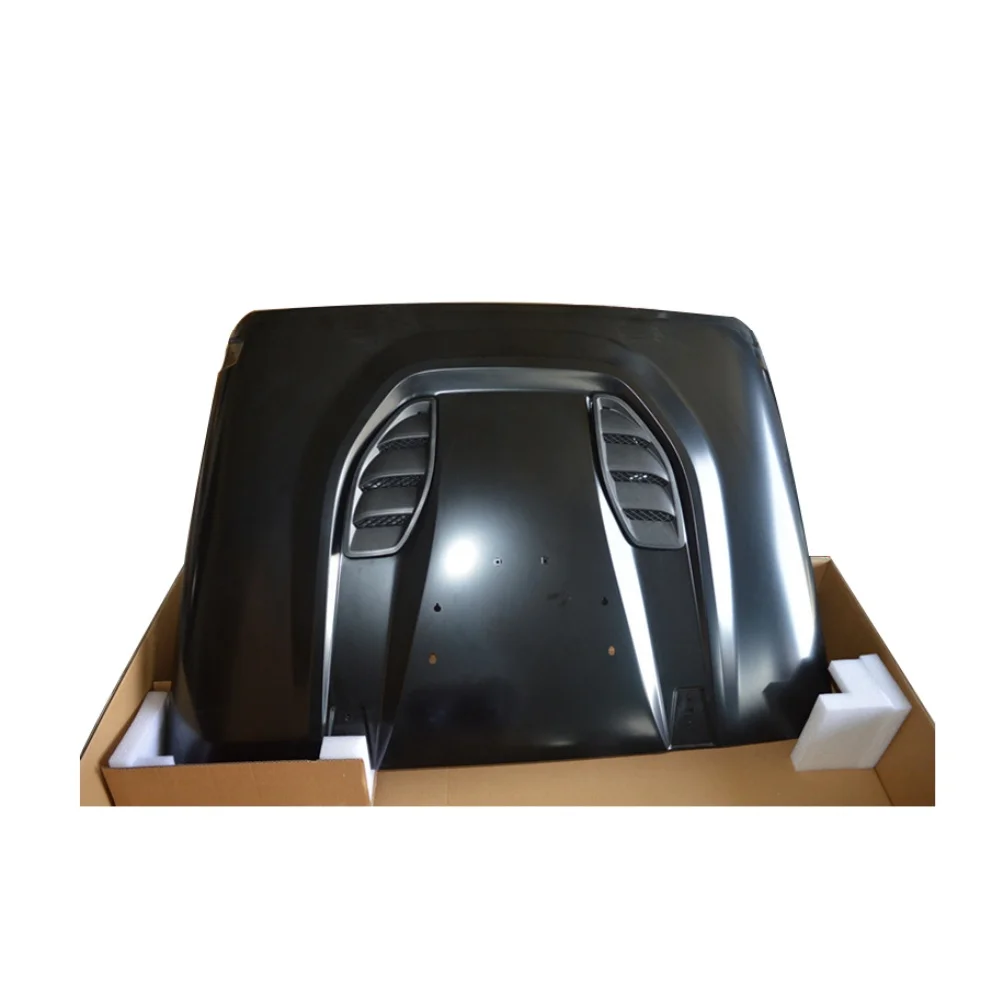 غطاء محرك السيارة باللون الأسود للذكرى العاشرة لـ wrangler JK 2007-2017 J066