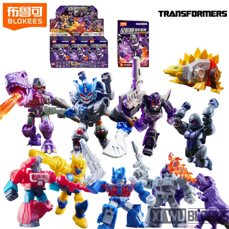 BLOKEES Transformers-bloques de construcción Star Edition 6, Optimus Primal Cheetor, modelos de empalme, juguetes coleccionables, adornos, regalos