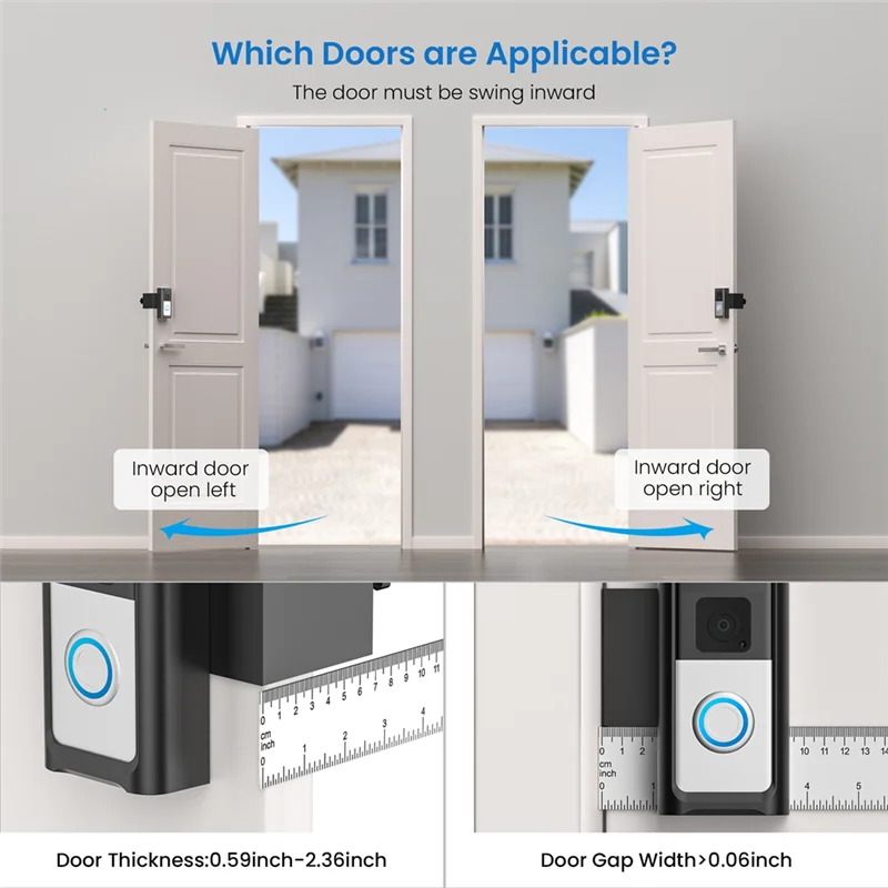

Video Doorbell Mount For Video Doorbell(2Nd Generation-2020 Release),Video Doorbell 3/3 Plus/4/Battery Doorbell Plus/Pro-Hot