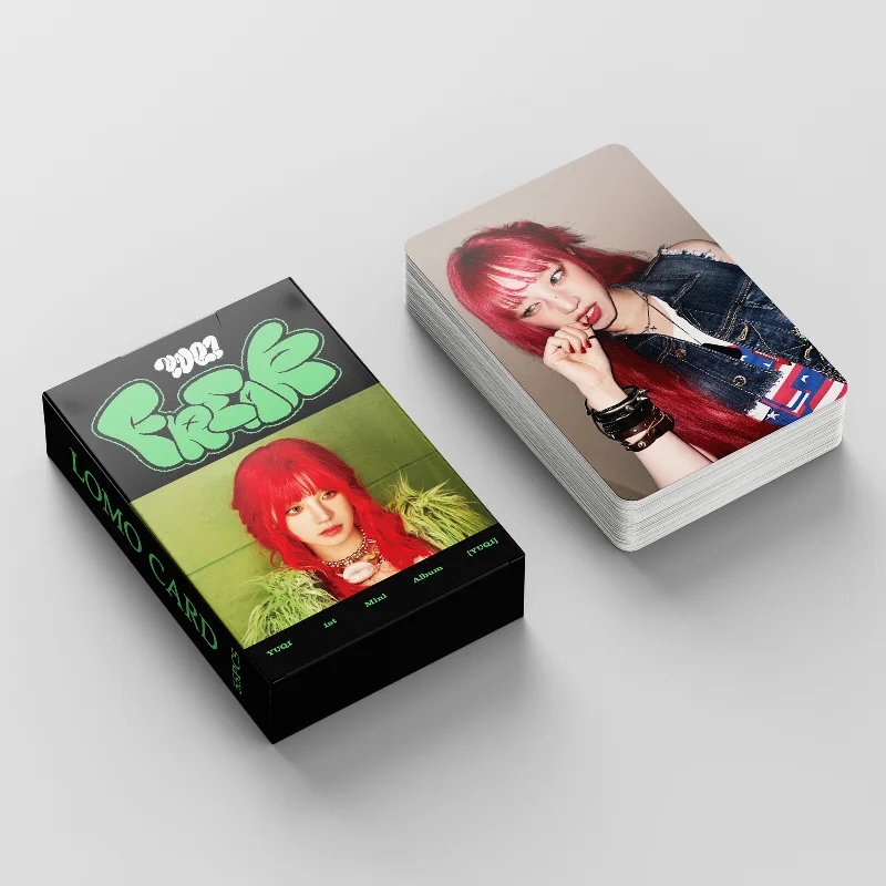 

55pcs/set KPOP (G)I-DLE YUQI LOMO Card Peripheral Photocards Song Yuqi Fans Collection Postcard Gift