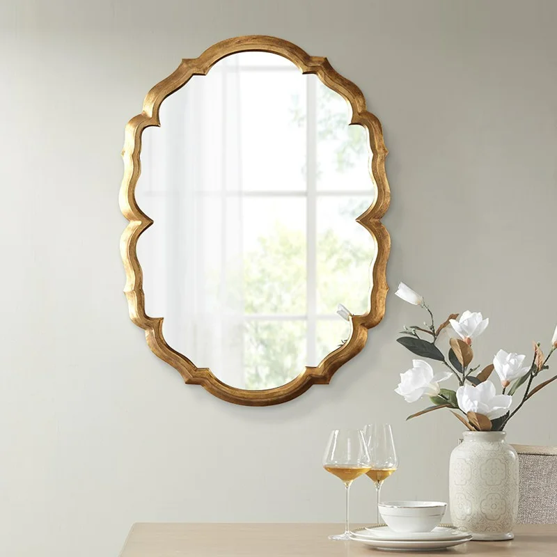 Dressing mirror, vintage make-up mirror, wall-mounted washstand, wall-mounted mirror,entryway bathroom mirror, decorative mirror