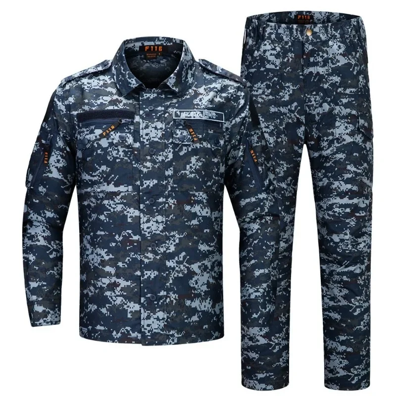 Taktische Tarnuniform Trainingsjacke & Hosenanzug Kampf-Ghillie-Anzüge Paintball-Ausrüstung Kleidung Gürtel – Detail 8