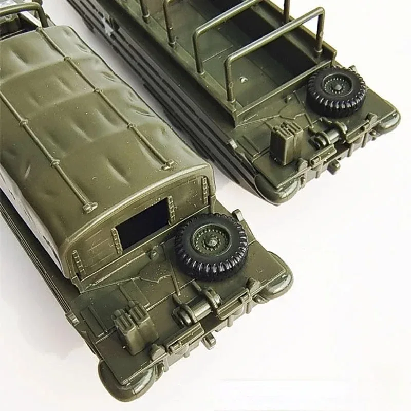 4D Assembled Amphibious Combat Vehicle Military 1/72  Model Boy Gift Toy