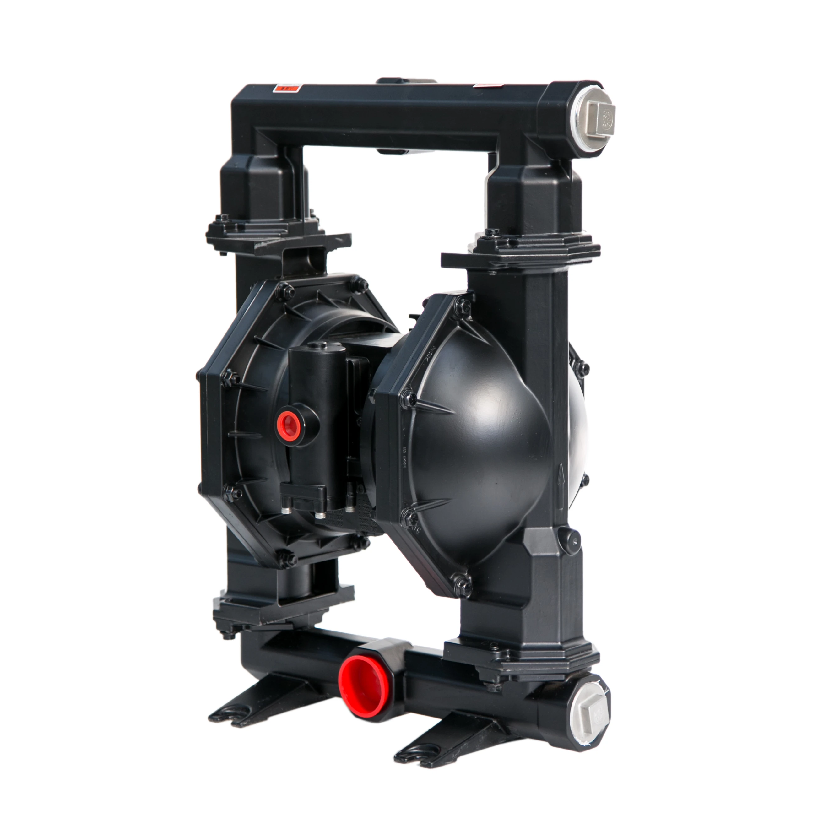 2 Inch Aluminum Alloy Air Operated Diaphragm Pumps PD Series With Hytrel Diaphragm Pneumatic Power Source