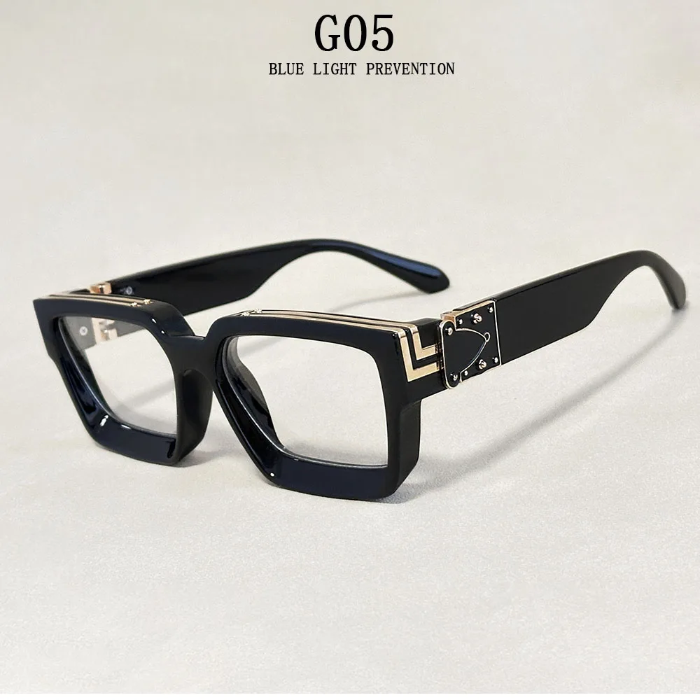 Senior Quadratische Sonnenbrille Herren Vintage Millionaire Sonnenbrille Damen Silber Retro Modebrille Dropshipping Gafas De Sol Hombre – Detail 9