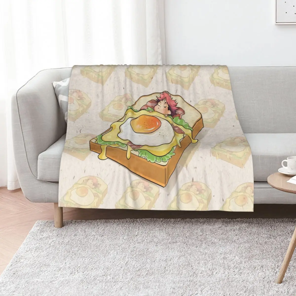 

Yukihira Throw Blanket Decoratives cosplay anime For Sofa Thin Luxury Blankets