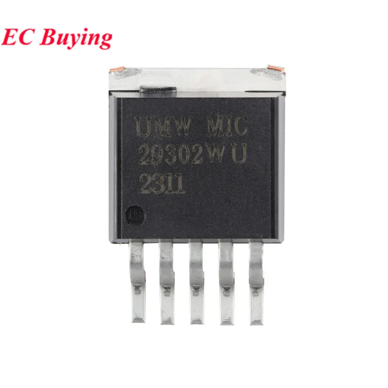 10Pcs/1pc MIC29302WU MIC29302 29302WU TO-263-5 3A Fast Response LDO Regulator Chip IC