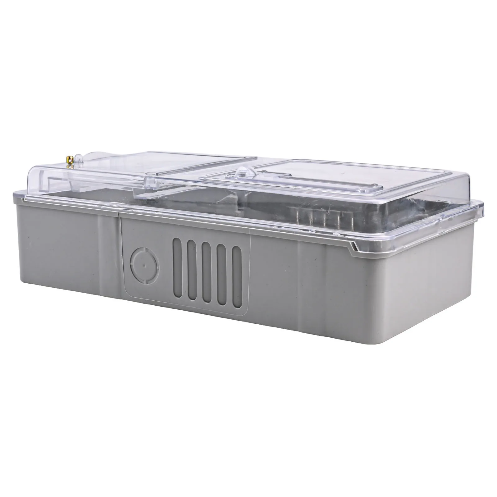 Transparent Electric Meter Box 6 Circuit Design Shock Resistant and Flame Retardant Perfect for Various Applications