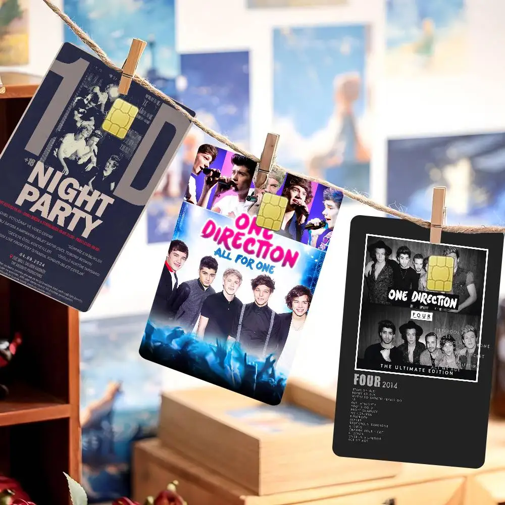 

O-One Band Directions Anime Cartoon Sticker Film Skin For Credit Card Debit Bank Bus Card