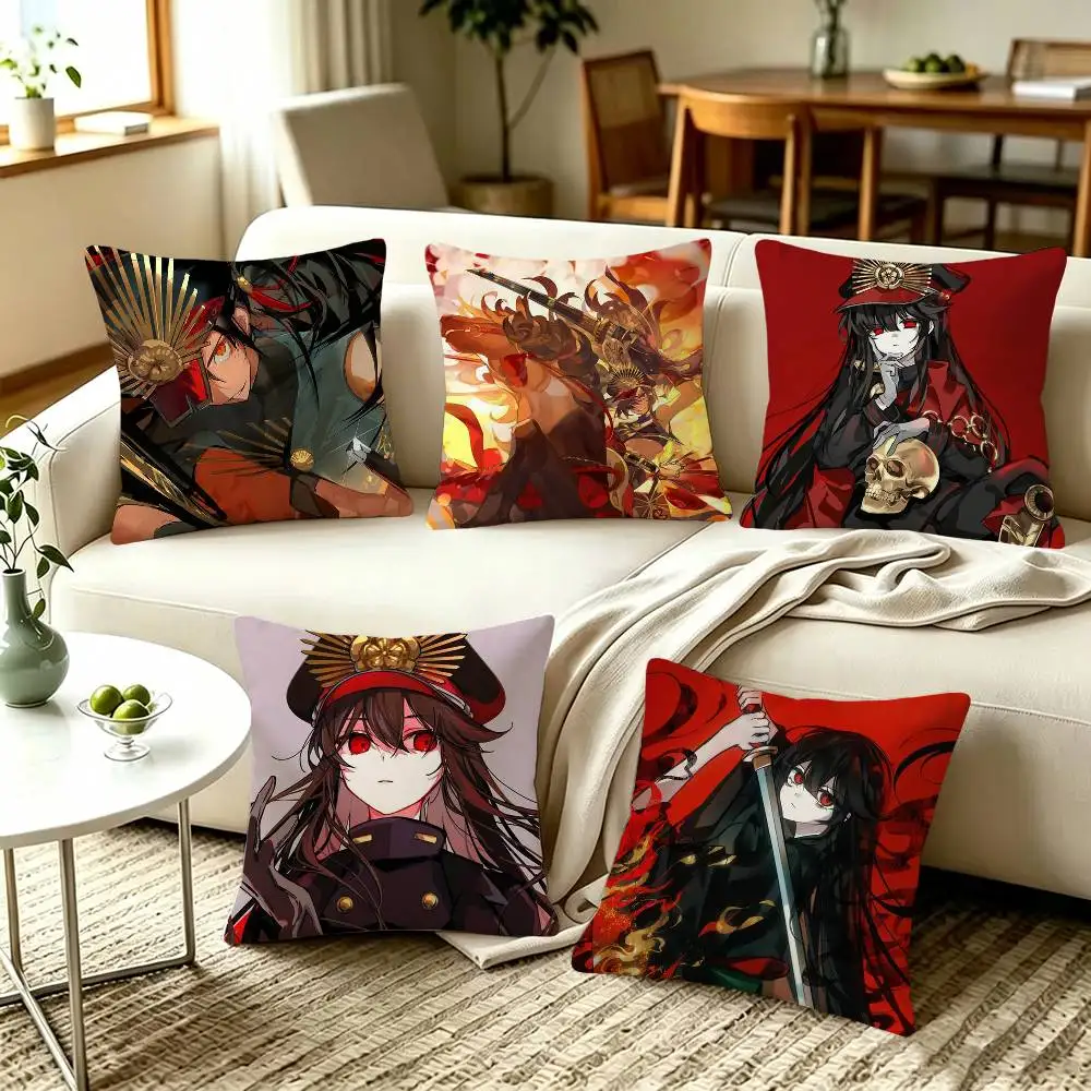 Oda Nobunaga Fate Grand Order FGO  Pillow Covers, Home Sofa Cushion Covers and Aecorative Custom
