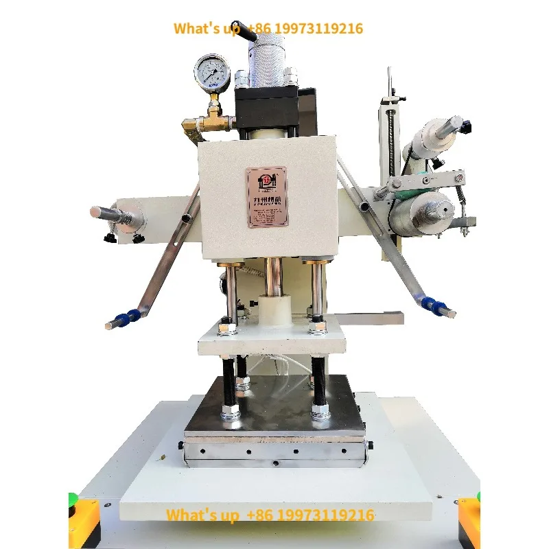 2026 JZ-805 3 Ton Pressure Hydraulic Hot F oil Stamping & Embossing Machine for Leather Belt