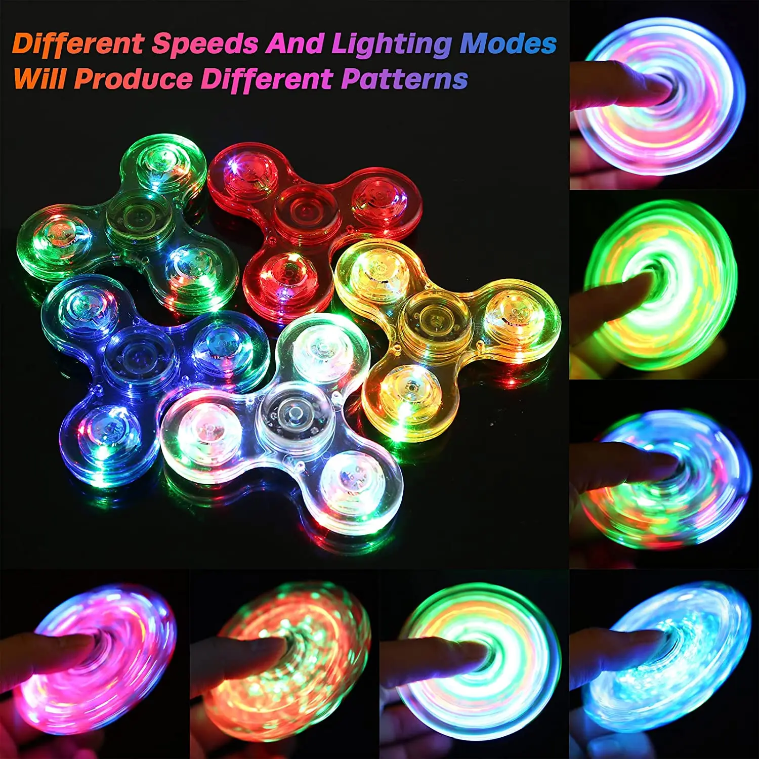 LED Light Up Fidget Spinner 4