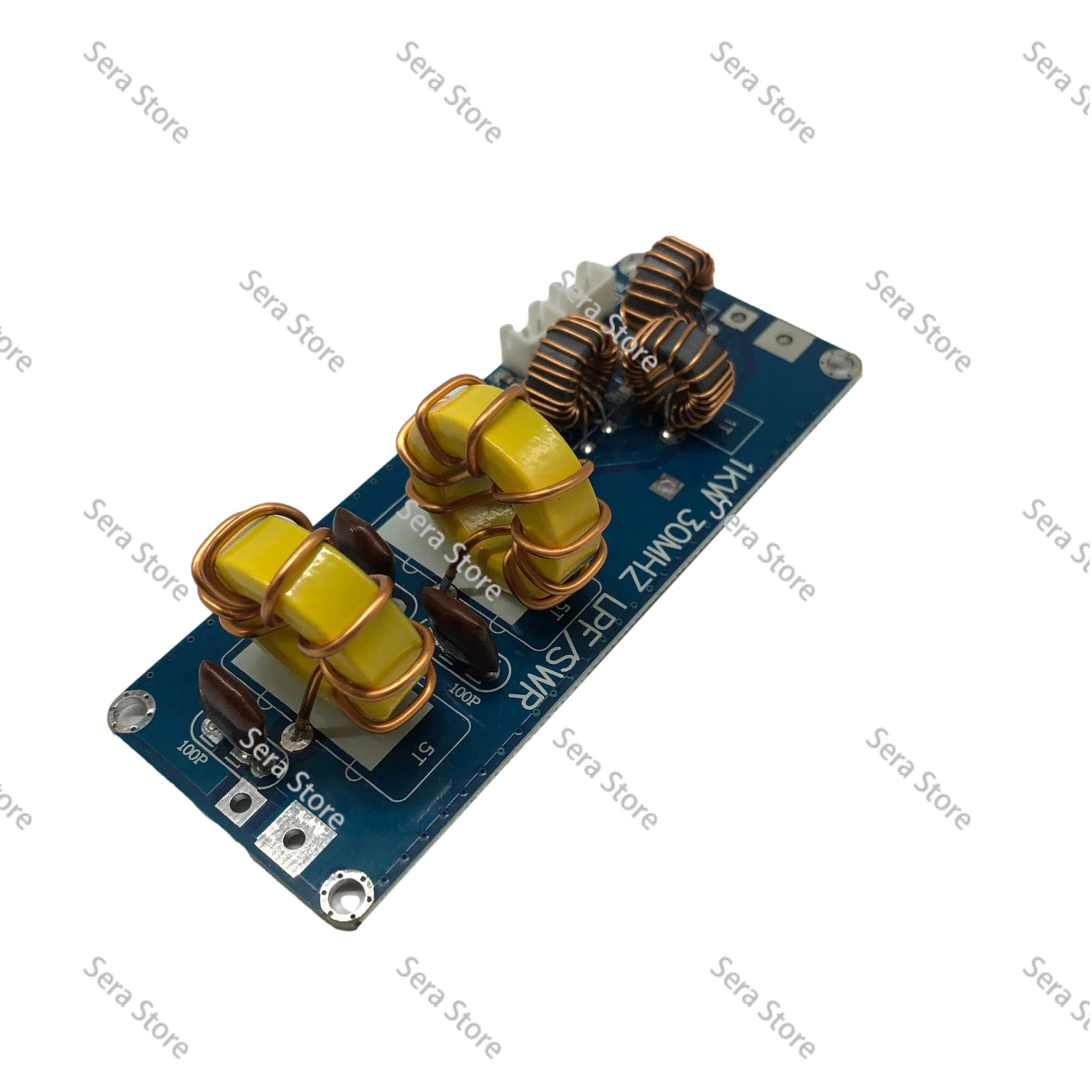 30MHz 1KW high frequency low pass filter LPF short wave HF with standing wave ratio detection forward and reverse power output
