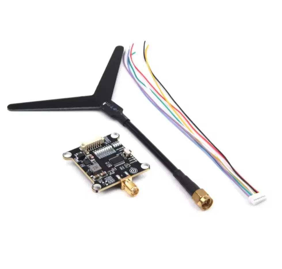 

ГОРЯЧИЙ 1,2/1,3 ГГцVTX-1G3SE VRX-1G3-V2 800 МВт 1,2G VRX 1,3G VTX Комплект передатчика видеопередачи для RC FPV Запчасти для дронов