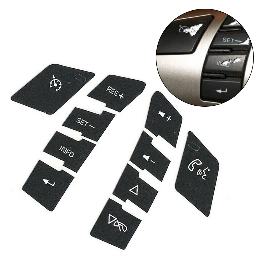 Car Stickers Steering Wheel Button Repair Decals Car Sticker 1 Set Brand New High Quality For Chevrolet For Malibu